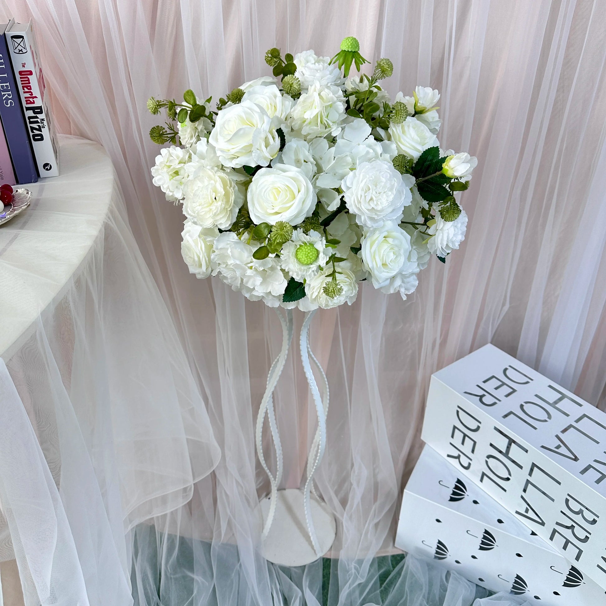 With Factory Price Discount MYHQ28 Flower Ball Q4 Artificial Flower for Wedding Decoration