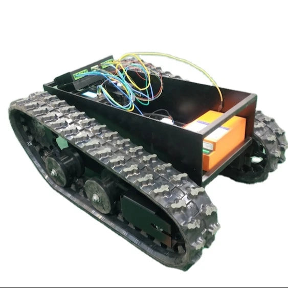 Wholesale Rubber Track Chassis for Fm World Mini Remote Controlled Electric Track Chassis Hydraulic Rubber Tracked Chassis