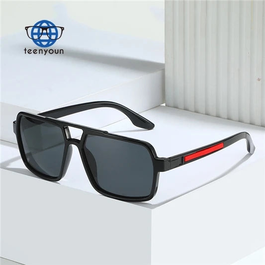 Teenyoun 2024 Est Competitive Price Double Bridge Sunglasses Polarized High Def Sunglasses Men Wholesale