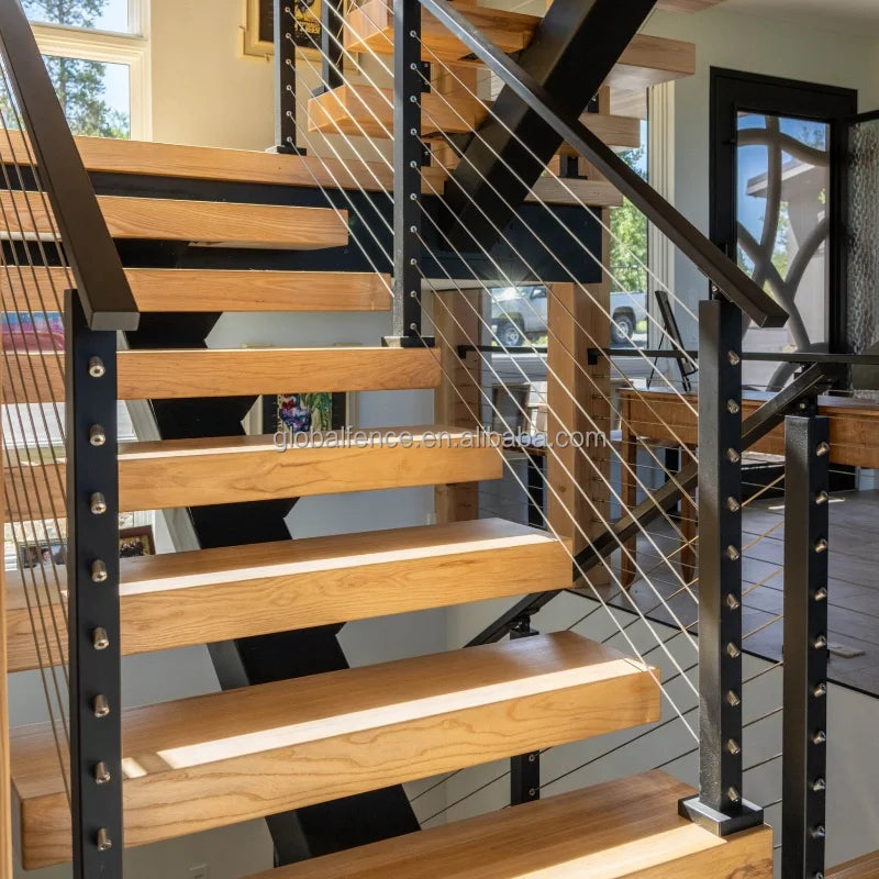 Reilbu Flexible and Fast Customization Cable Railing Easy to Install Top Mounted  for Decking & Balcony