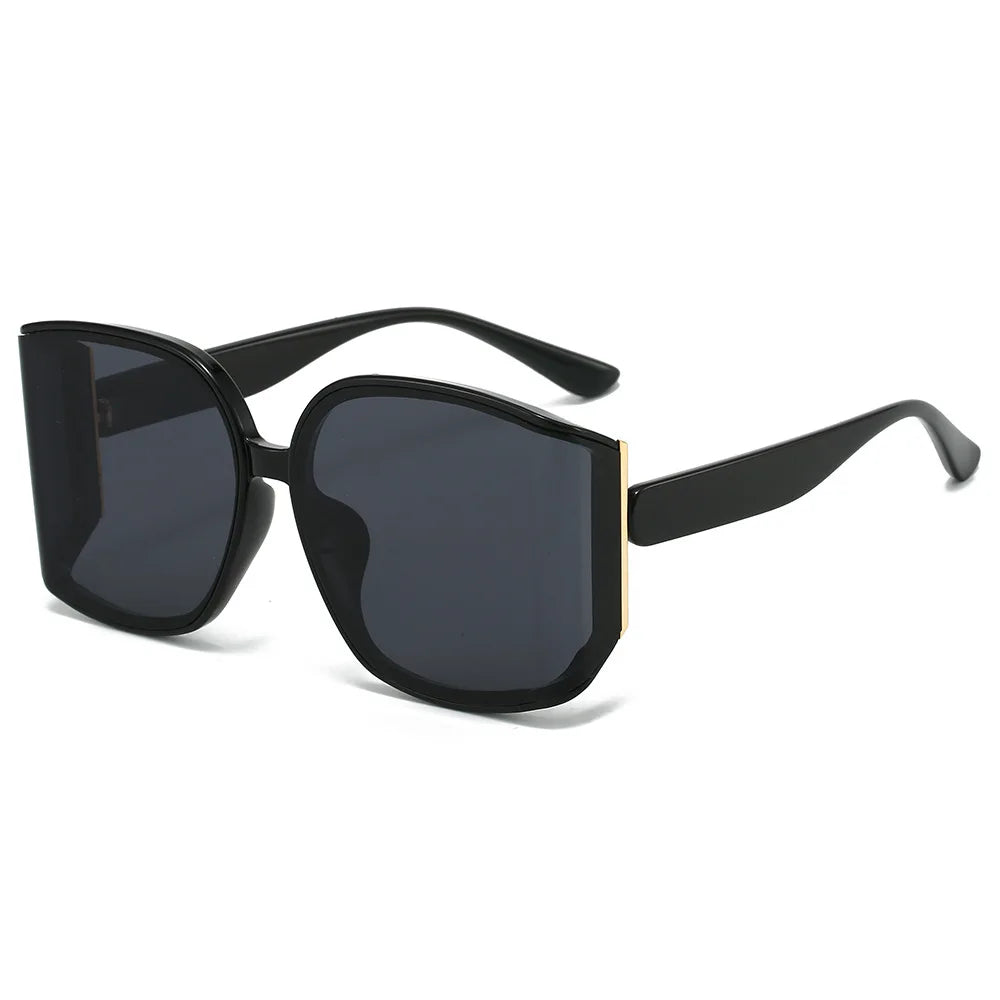 Trend 2024 Fashion Outdoors Uv400 Beach Accessories Fashion Luxury Sunglasses Women Classic Oversized square Lentes De Sol