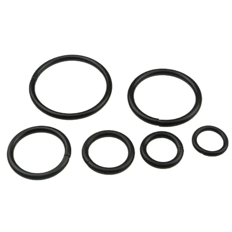 Trendy Professional Luxury Iron Metal Opening Circle Case Small Rings Hardware Accessories for Leather Bag Iron Coil Connecti