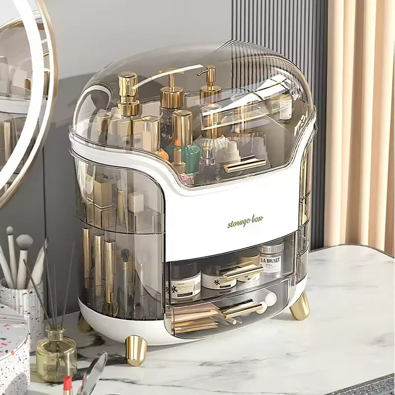 Large Skincare Makeup Organizer Bin Desktop Plastic Makeup Jewelry Brush Organizer  Makeup  Organizer Box