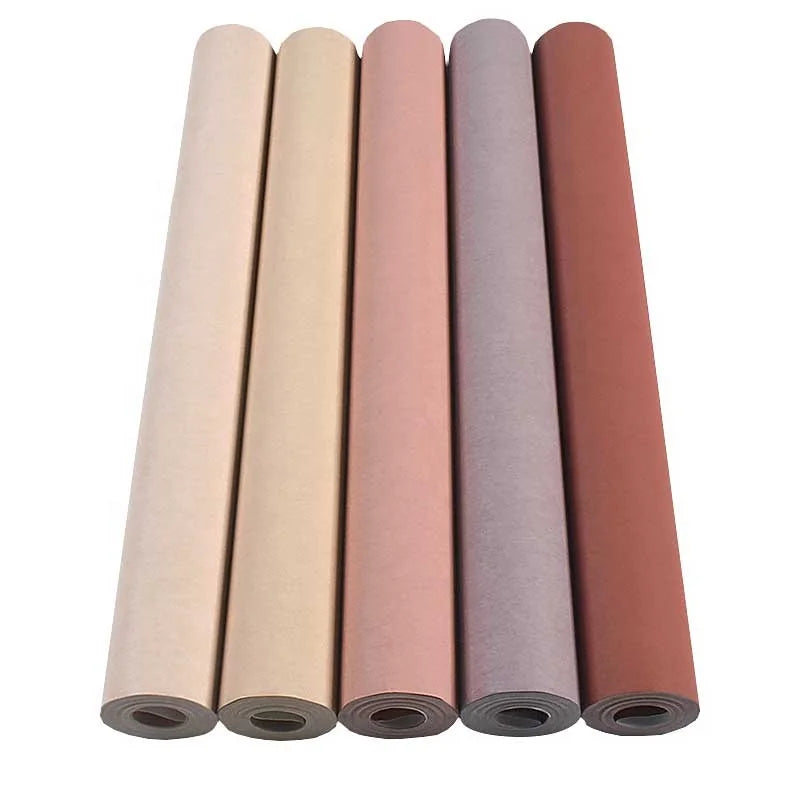 2024 House Decoration Interior Paper Wall Decor Modern Ins Morandi Pink Removable Wall Paper Rolls for Bedroom Background
