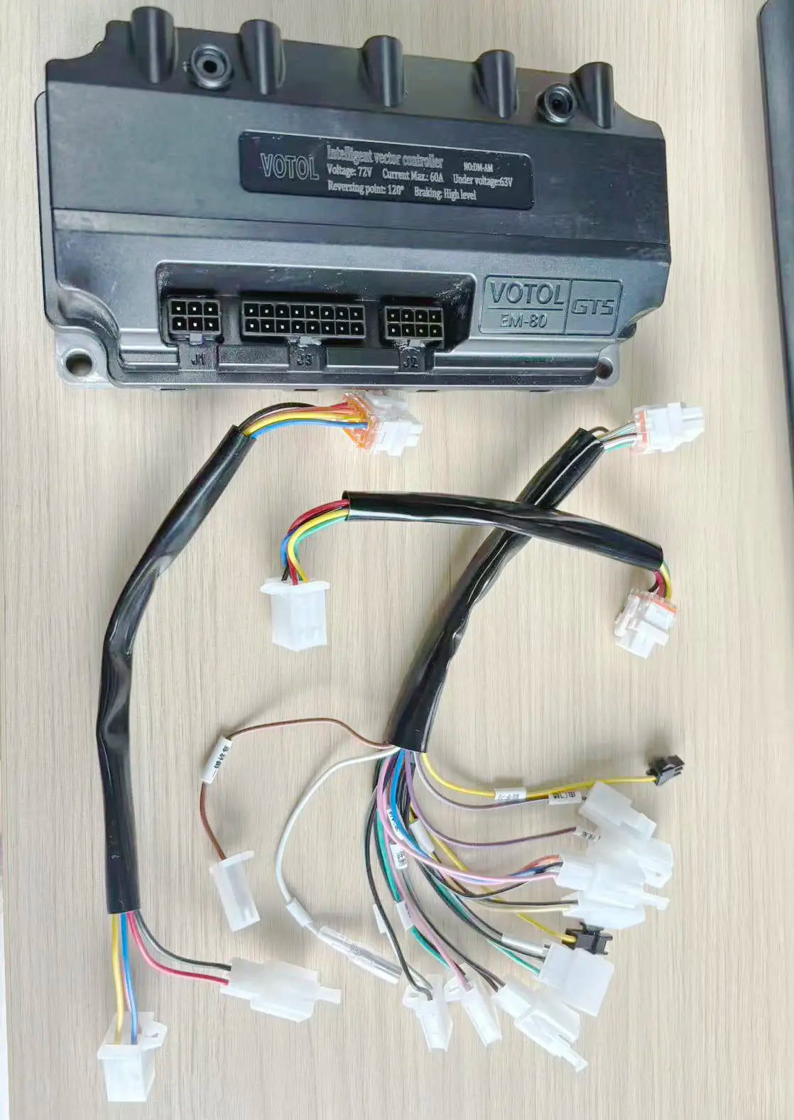 High Quality Sine Wave Controller EM80GT/EM80GTS 60A/100A/120A/150A Used for DIY Parts of Electric Tricycle