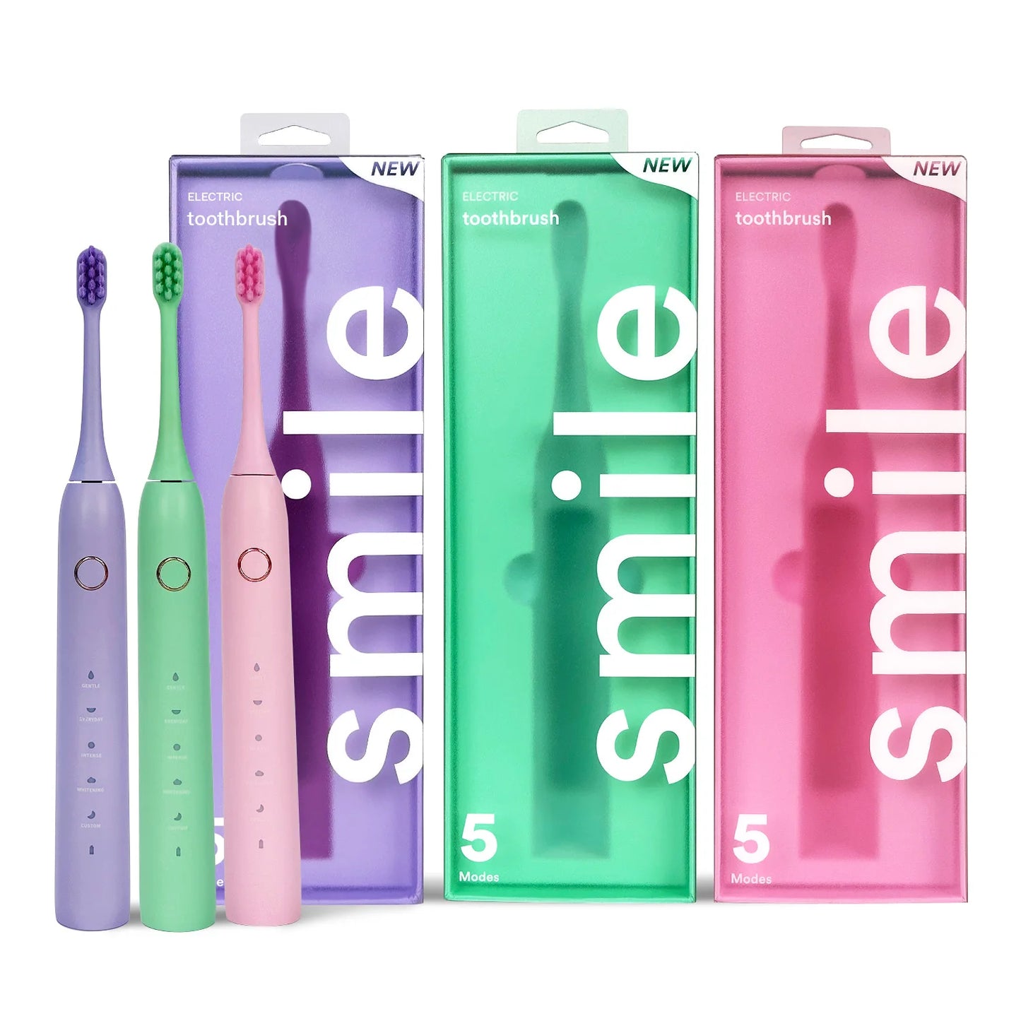 Wholesale Private Label Charging  Electric Toothbrush With Three Brushing Modes