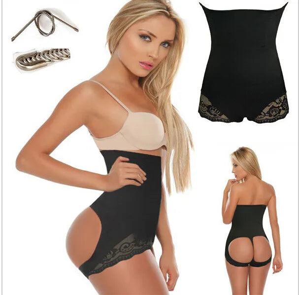 High Quality Women Push up Panty Hip Enhancer Butt Lifter Shorts With Hole Booty Lifter Shaper