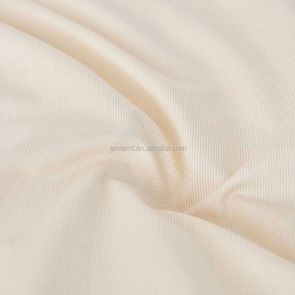 King-Size Grounding Earthing Bed Sheets Plain and Striped Fitted Sheet for Home Hotel or Hospital Use for Adults