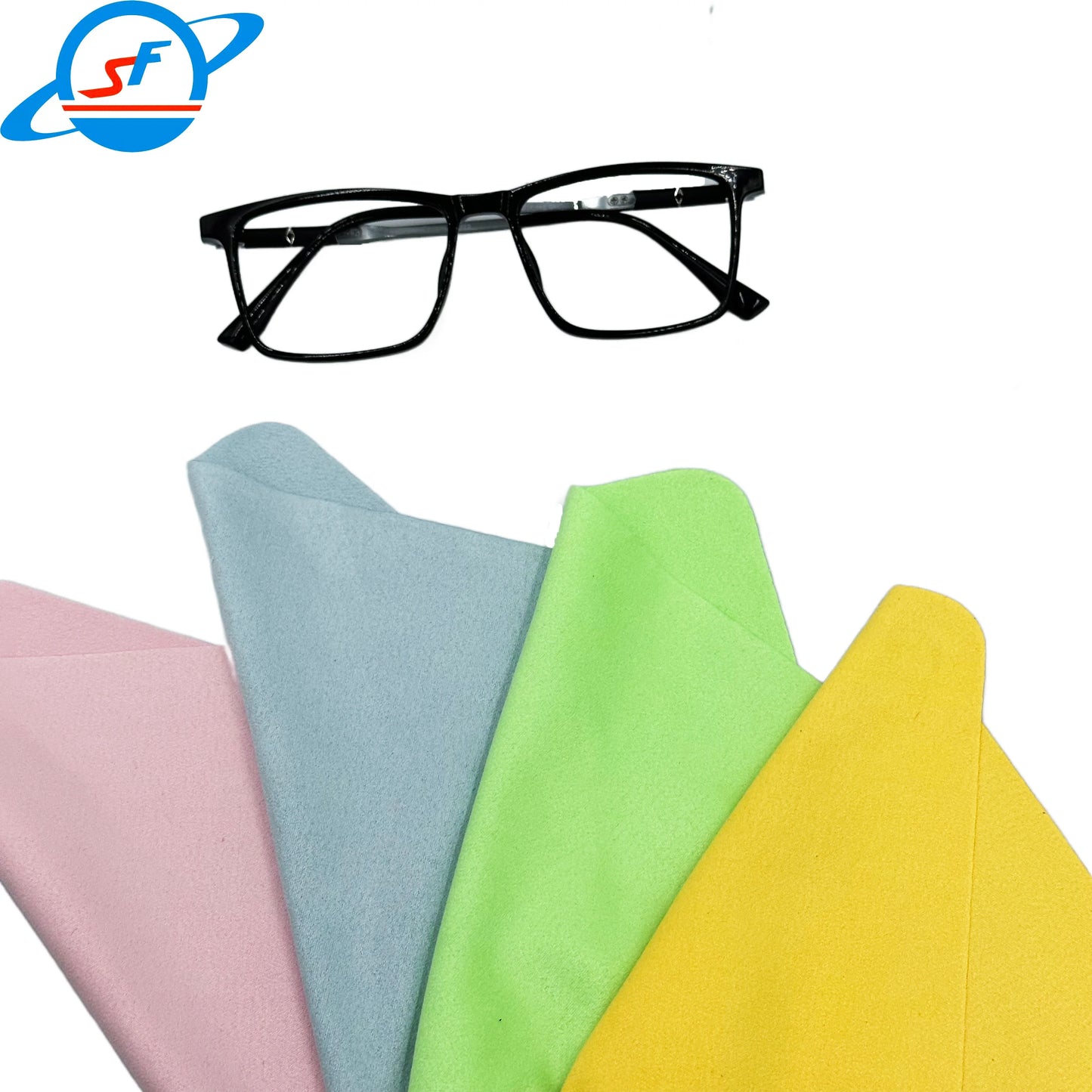Microfiber Cloth Cleaning Cloth Custom logo Eye Glasses Cleaning Cloth
