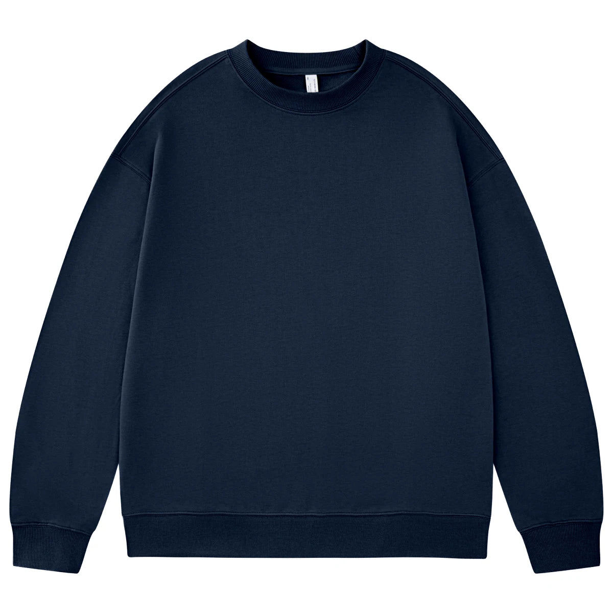 330gsm Heavy Cotton 2026 New Arrival  Sweatshirts Long Sleeve Oversized  Custom Hoodie Crew Neck Sweatshirt for Wholesale