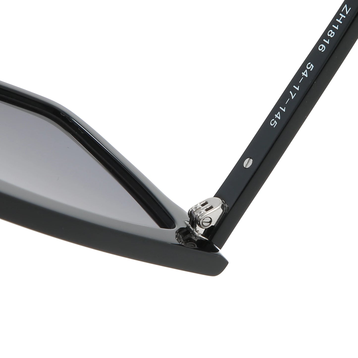 Oversize Square Black Cat Eye Cat-Eye Women CR39 Sunglasses Sun Glasses for Men