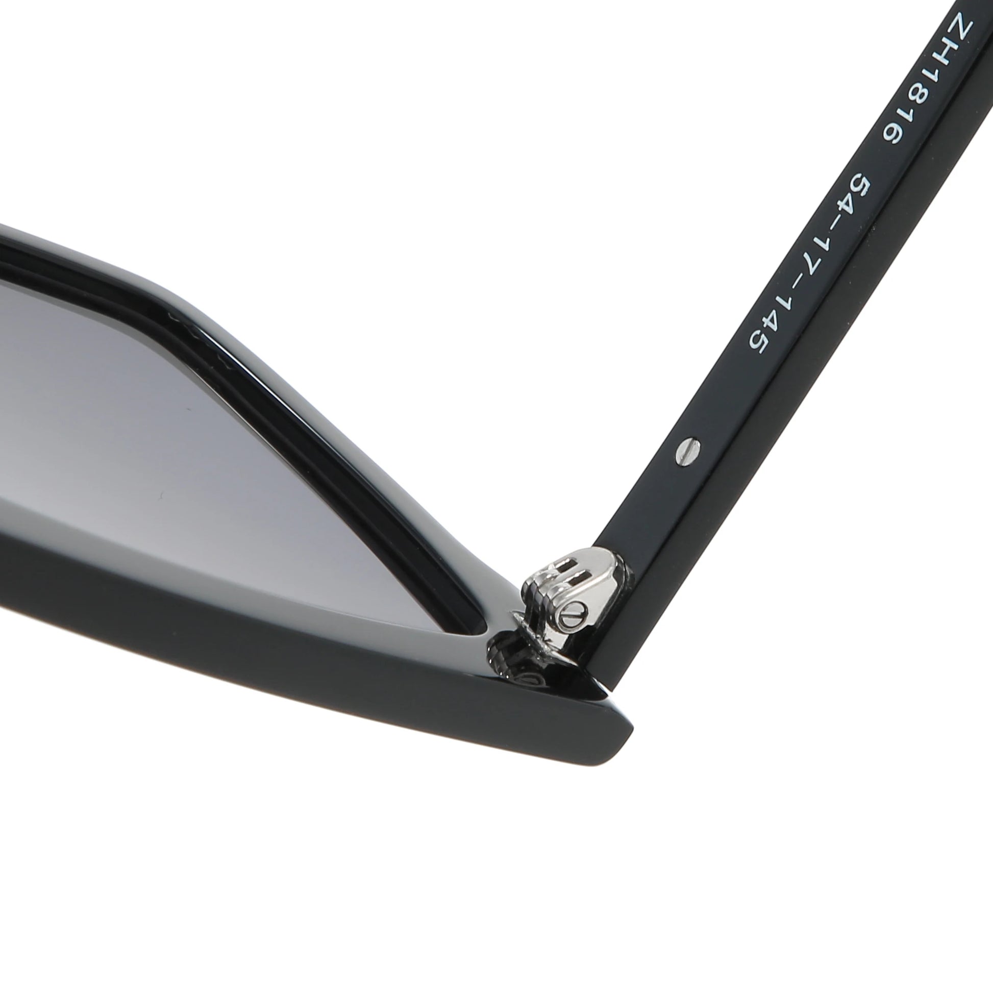 Oversize Square Black Cat Eye Cat-Eye Women CR39 Sunglasses Sun Glasses for Men