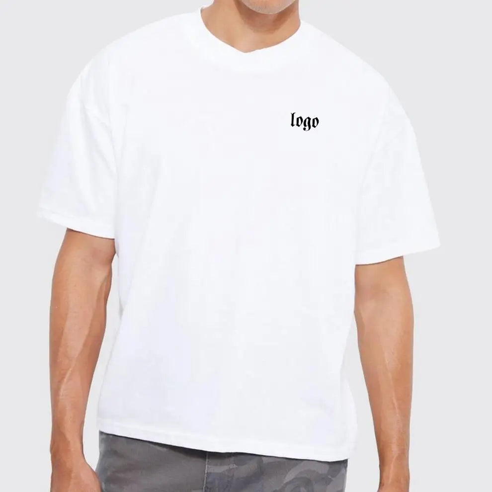 180G 7900 Wholesale 100% Premium Cotton Men's T-Shirts Plus Size Boys Custom Plain White Blank t Shirt Men