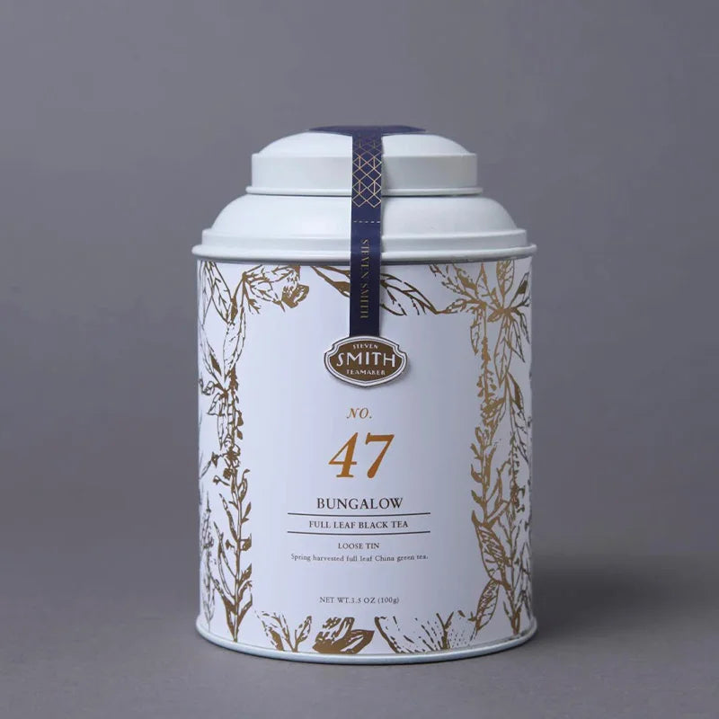 Wholesale Vintage Design Storage Round Shape Double Lid Airtight Coffee Bean Black Tea Container Large Metal Tin Can for Tea