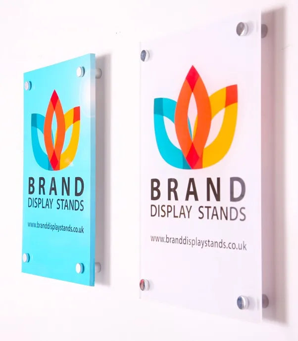 Custom Advertising  High Quality 2/3/5mm Acrylic Board UV Printing Waterproof Hanging Signs