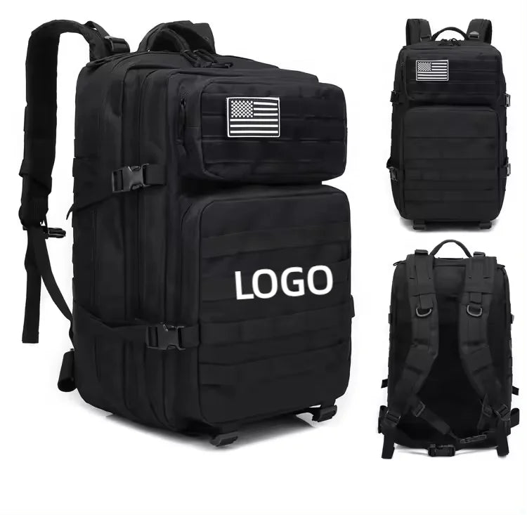 Factory Wholesale 600D Oxford Tactical Backpack 45L CS Molle Pouch Assault Pack Camping Tactical Backpack Bag Hiking Backpack