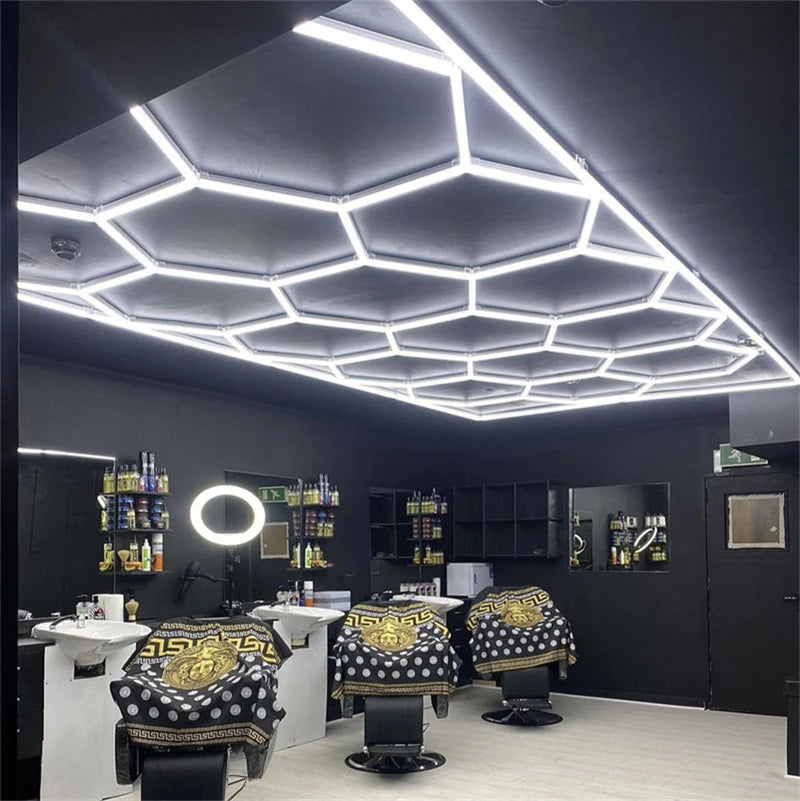 Customizable Diy Drop Ceiling Led Lighting Detailing Honeycomb Hexagon Led Light for Hanging Decorative Led Light