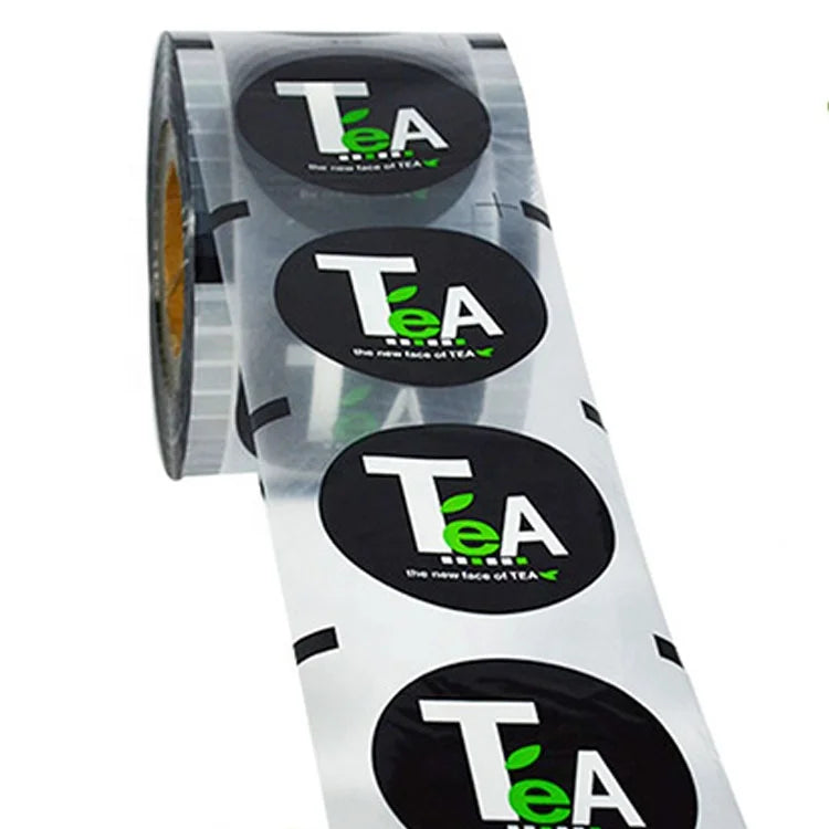 TeA Pattern Sealing  Film Can Sealing 3000pcs Cup for 90mm 95mm Disposable Milk Tea Plastic PP Cups