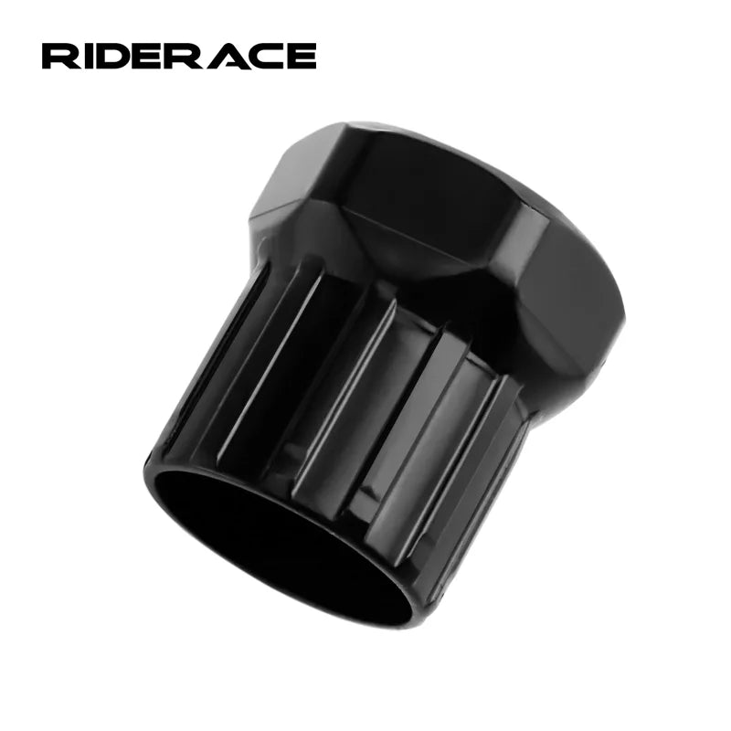 RIDERACE Bike Cassette Flywheel Freewheel Remover Removal Repair Tool for MTB Wheel 12 Teeth Durable Carbon Steel Wrench Span