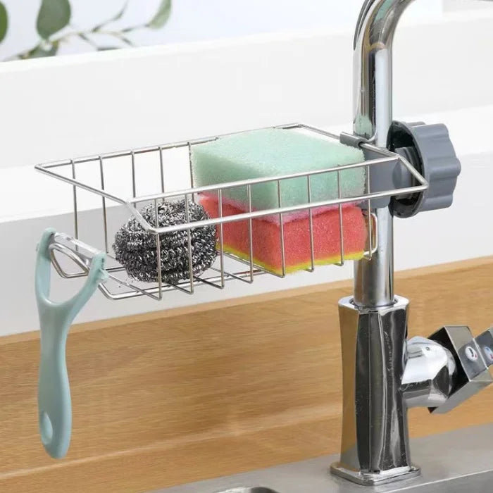 Faucet Storage Rack Washing Towel Shelf Source Manufacturers Stainless Steel Sink Kitchen Bathroom Faucet Storage Rack BL0321