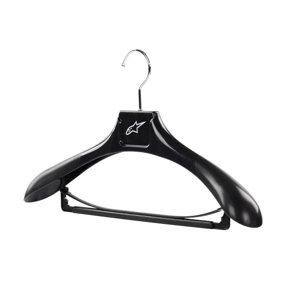 46cm Factory Wholesale Smooth Plastic Men's Clothes Hangers Wide Shoulder Coat Suit Garment Hanger With Bar