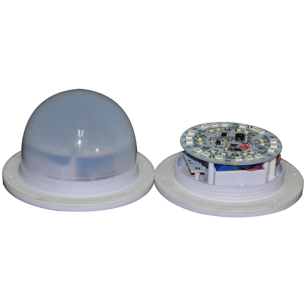 RGB LED Glow Lamp Wick for Outdoor Garden Lights Luminous Base with Plastic Material