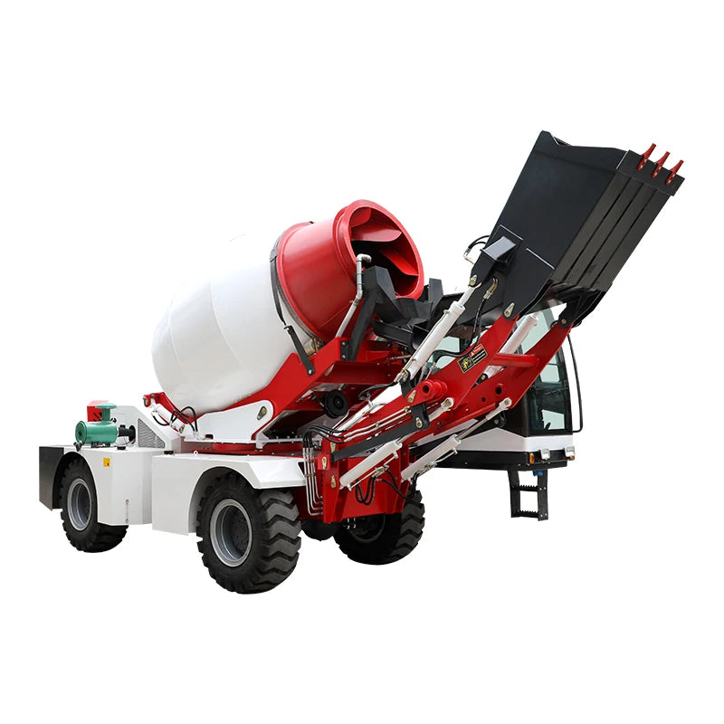 Chinese Factory SAAO 6x4 Concrete Mixer Truck for Africa Market Self-loading Concrete Mixer with Low Price for Sale