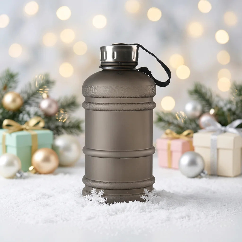2.2L Hot Sell Large Capacity Sports Kettle Portable Handle Fitness Plastic Water Bottle Summer Travel Cup Customization Logo