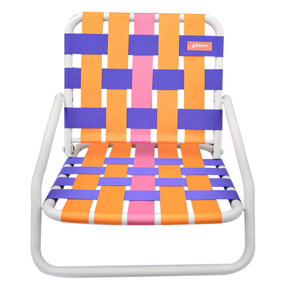 Outdoor Metal Folding Beach Chair Folding Aluminium Beach Chair Accept Customization Portable Metal Modern Moon Chair 4kg