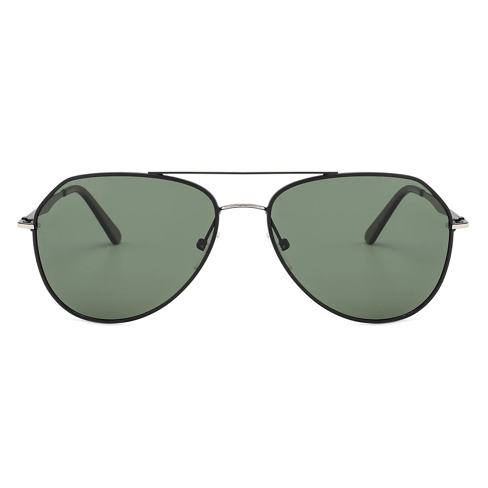 VIFF GLT9010 Wholesale Custom Logo Polarized Sun Glasses Pilot Style Sunglasses for Men