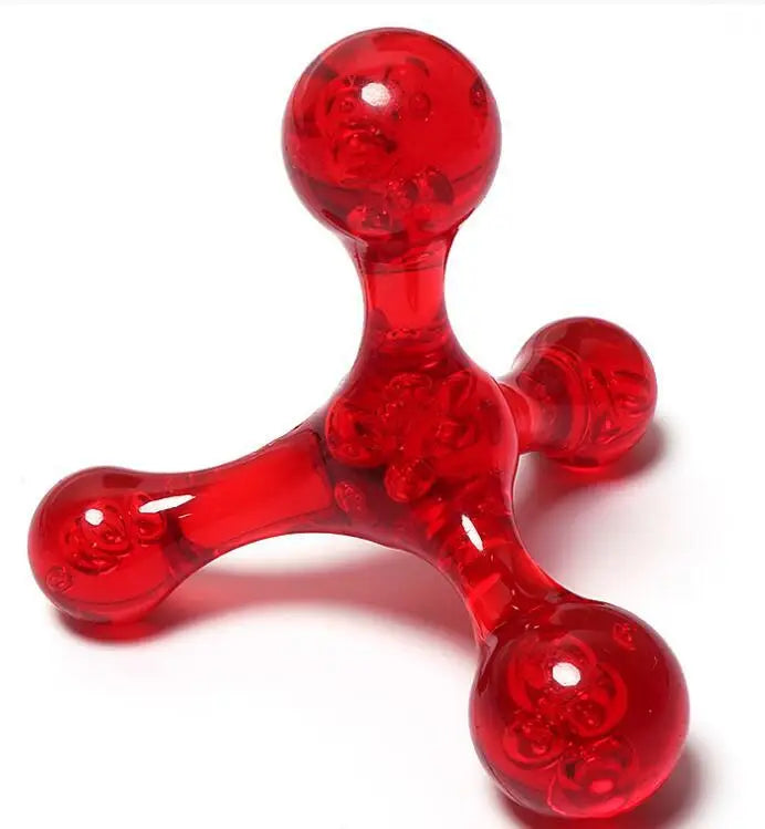 Customized Bodybuilding Muscle Relaxation Fitness PVC 4 Touch Hand Roller Massager Roller