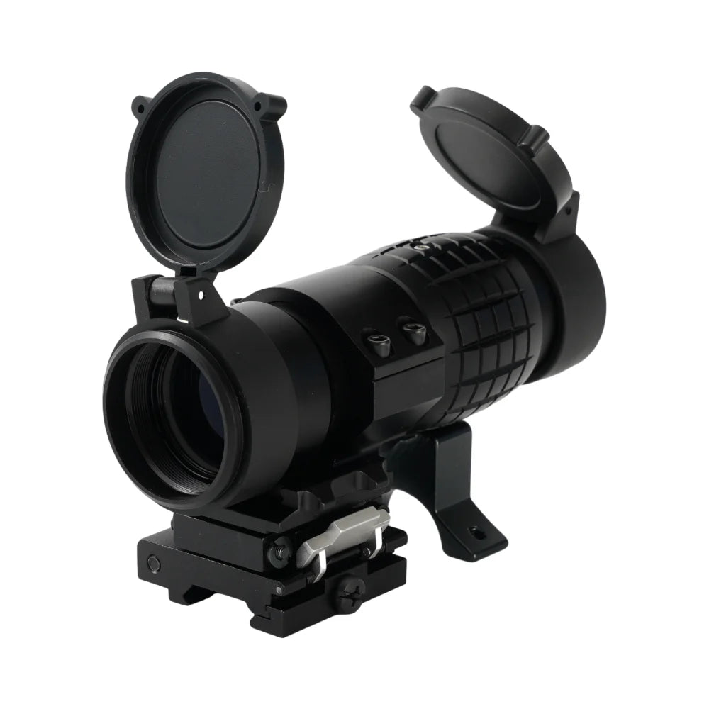 Hot Sell 3X Red Dot Magnifier Hunting Scope with Quick Release Mount Spotting  Scope Flip to Side Mount Red Dot Scopes