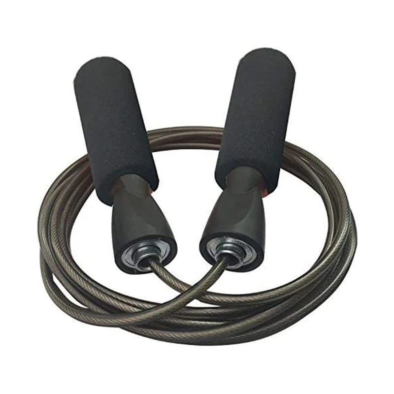 Professional Adjustable PVC Wire Tangle-Free Skipping Rope Durable Easy to Adjust Length Speed Jumping Rope Comfort Handle
