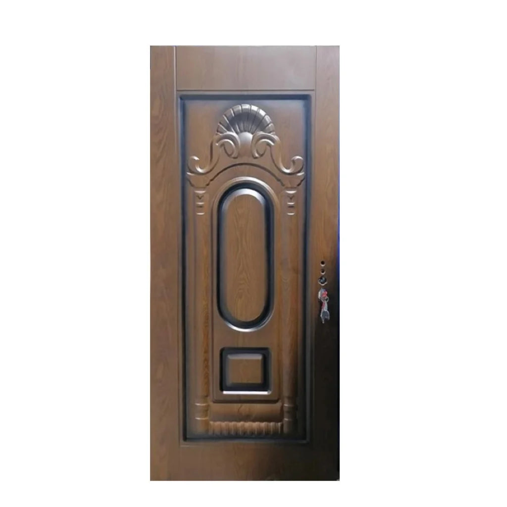 Competitive Price Steel Church Door Bedroom Stainless Front Entry Security Doors Modern Style Design Philippines with Smart L