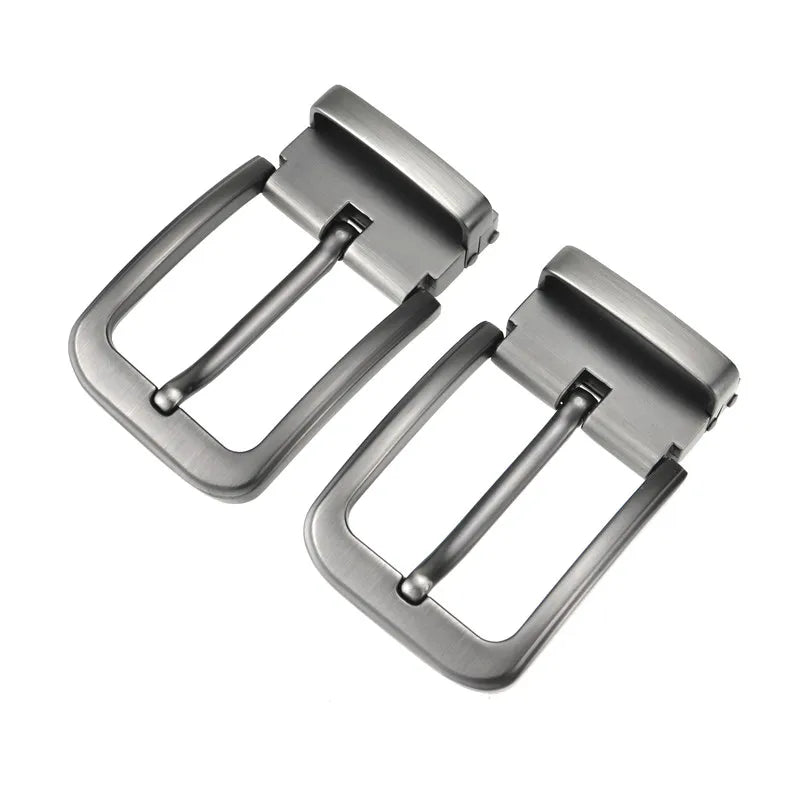 LQbelt New 40MM Pin Buckle for 3.8CM Belt With Holes Alloy Buckles Factory Custom Logo Wholesale Stock