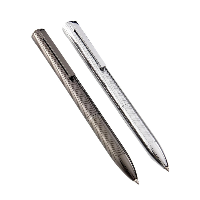 Metal Gift Pen Rose Gold/shiny Silver/gun Black Top-level Luxury Pen for Anniversary Company Carved Design Pen