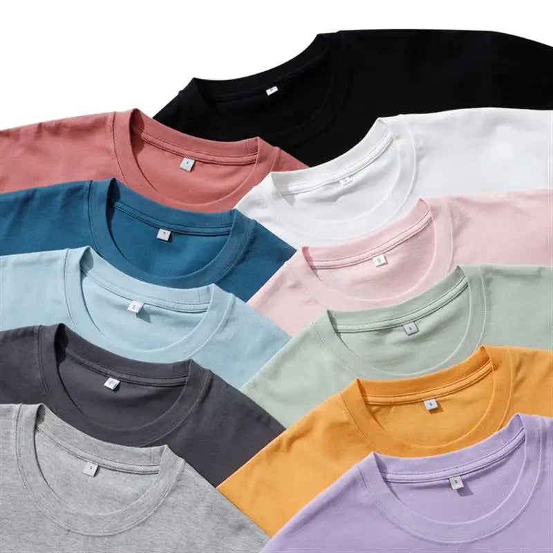 High Quality 230g Oversized 100% Cotton Custom Logo Printing Streetwear T Shirt Men Blank Oversized Tshirt Men's T-Shirts