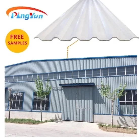 Plastico UV Resistant Teja Alveolar PVC Hollow Roof