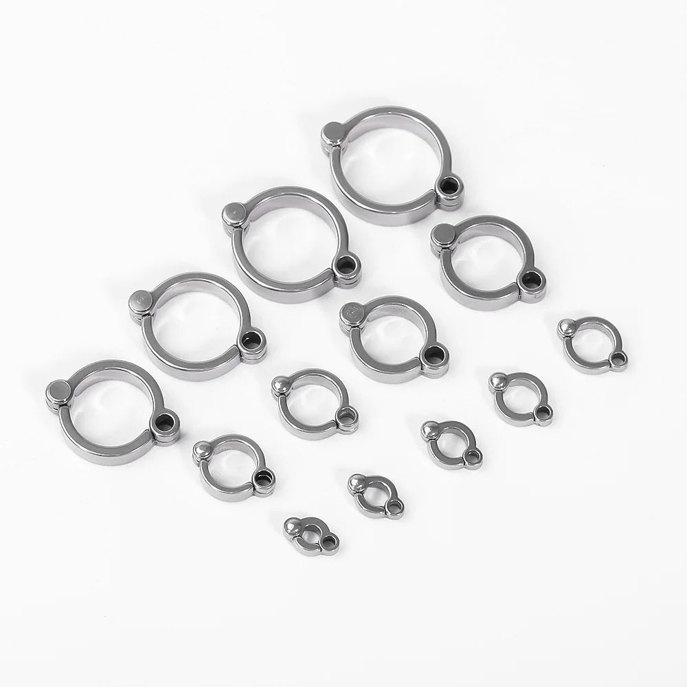 316L Stainless Steel Parrot Foot Ring Octopus Pigeon Golden Sun Bird Foot Ring Pet Bird Identification Ring Wholesale