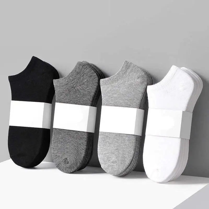 Spring Summer Low Out Socks Business Basic Mens Ankle Socks Basic  Athletic Cushioned Casual No Show Short Socks