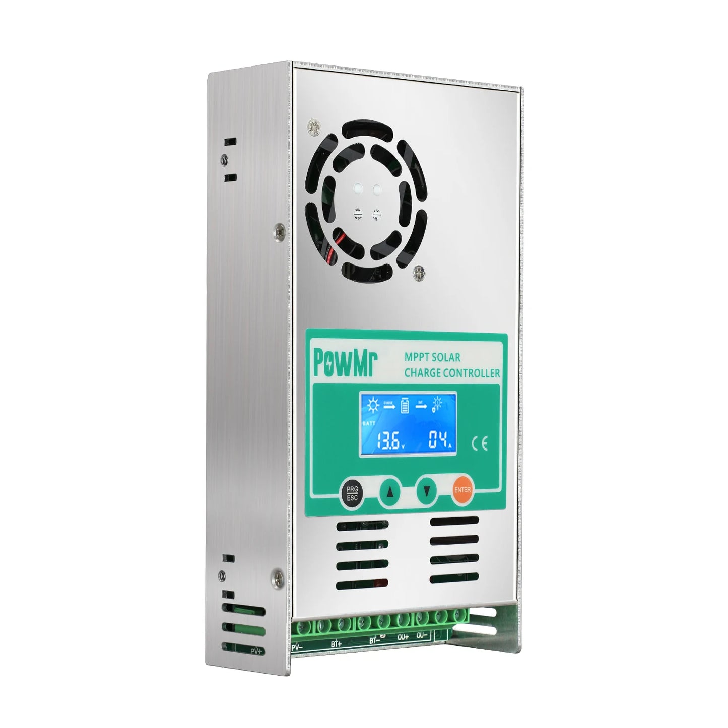PowMr 60A Solar Panel Charge Controller Lead Acid/vented Gel/lithium Battery Charger MPPT Solar Charge Controller