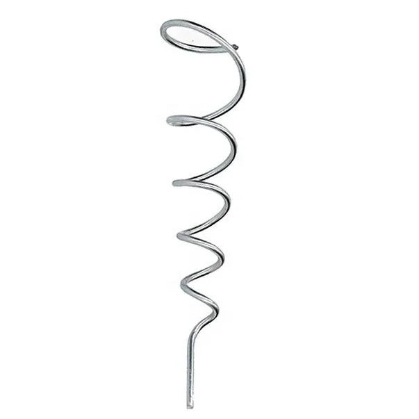 2024 Direct Factory Wholesale Galvanized Spiral Steel Wire Plant Stakes 1.5-1.8m Height 5-8mm Thickness for Flower Pots Plant