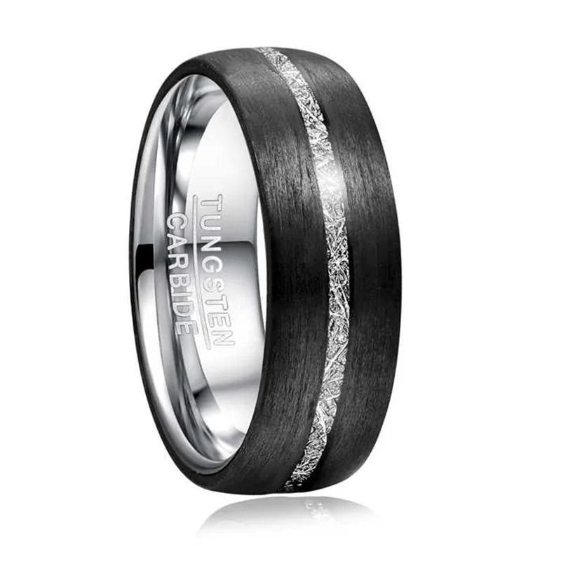 Good Quality 8MM Gold Carbige Ring Mens Tungsten Carbide Rings With Factory Direct Sale Price