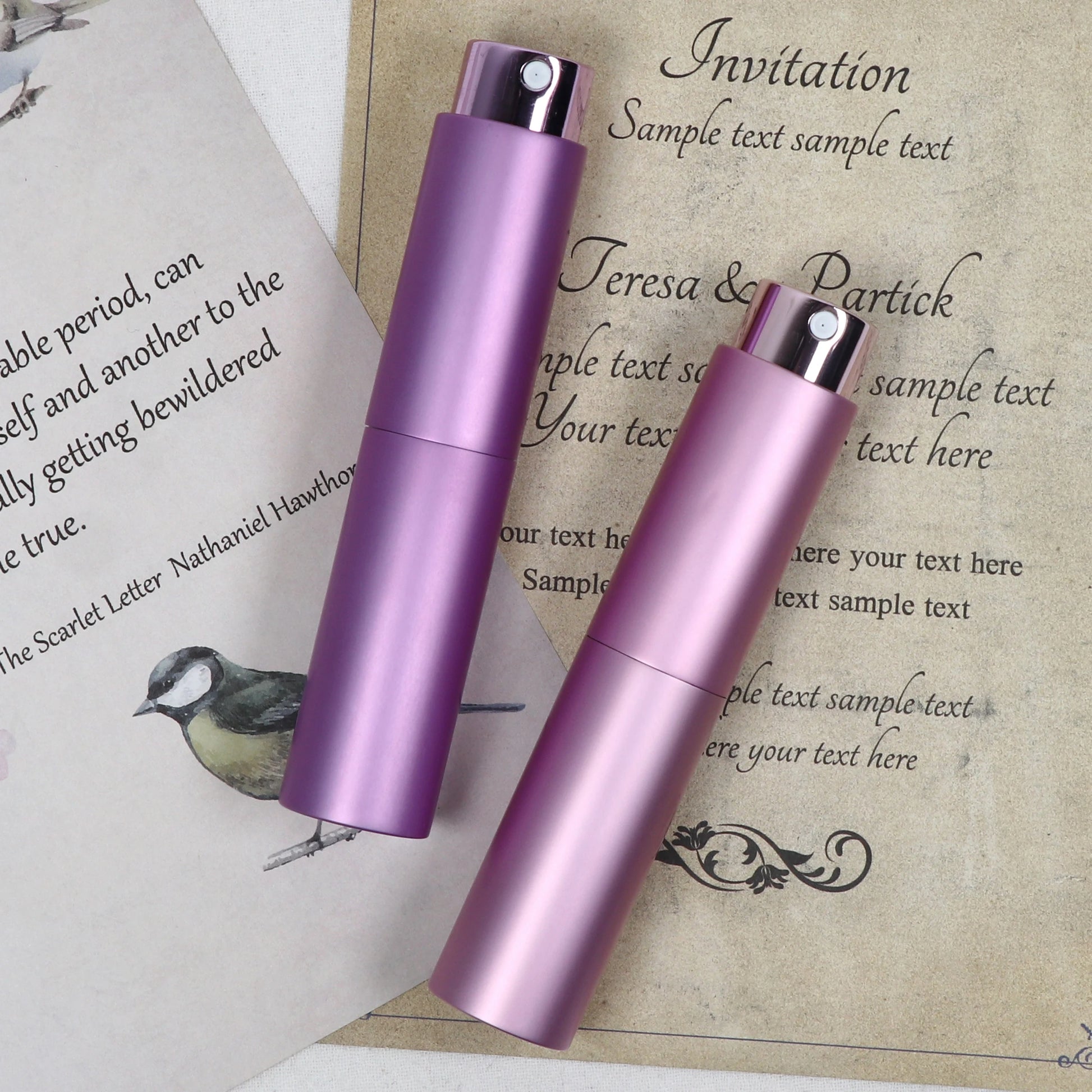 Wholesale 5ml 8ml 10ml Atomizer Glass Perfume Sample Bottles Cosmetic Glass Perfume Gift Bottle