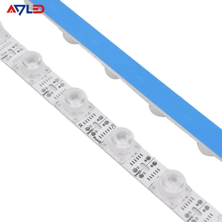 ADLED Led Strip Light 18leds M 12v 24v 28.8w Smd3030 With Lens For Light Box Module