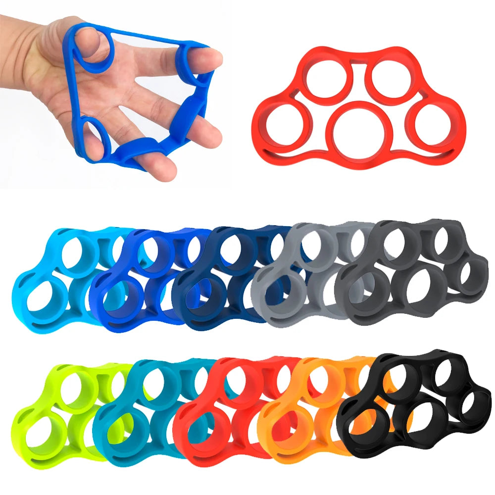 Factory OEM Durable Silicone Finger Trainer Hand Grip Strengthener 6kg/7kg/8kg Comprehensive Fitness Exercise Rehabilitation