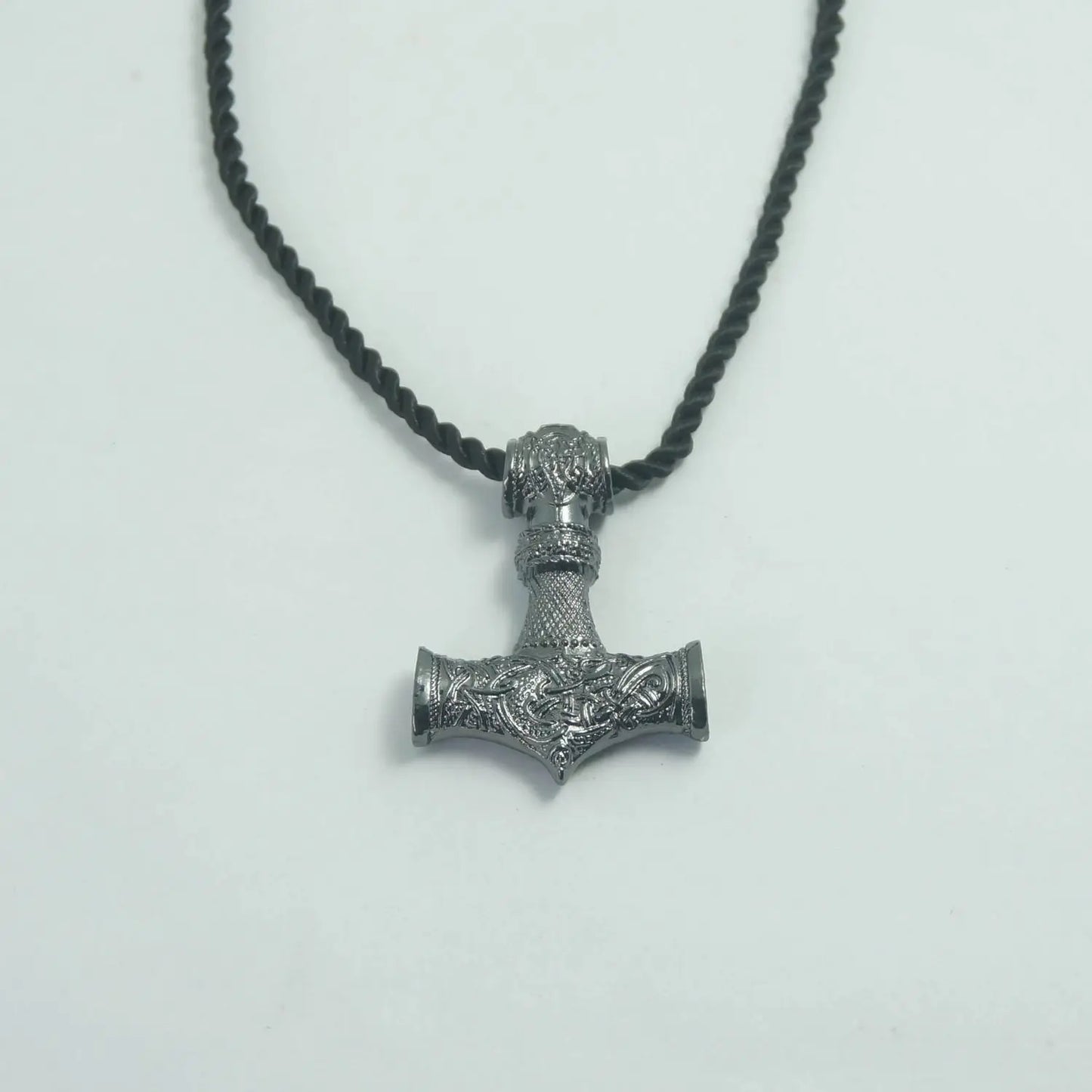 Man Viking Norse Thor'S Hammer Mjolnir Necklace Scandinavian Jewelry Necklace