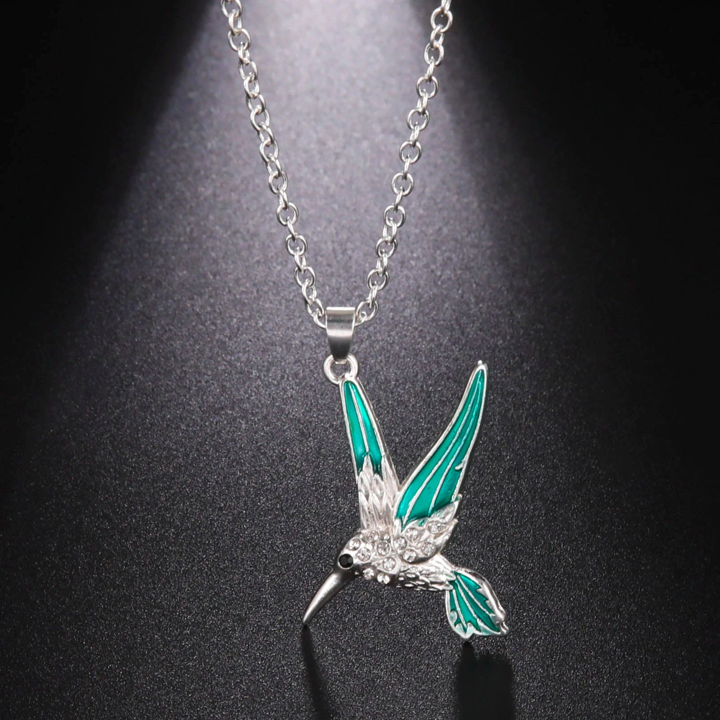 Crystal Kingfisher Turtle Owl Zircon Animal Necklace Fashion Jewelry Necklaces for Woman Men