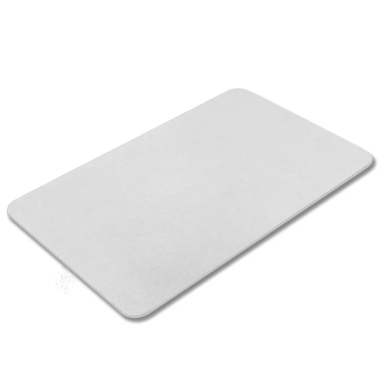 Wholesale Sanitrend Eco-Friendly Two-piece Customized Color Logo Quick Drying Lightweight Diatomite Stone Bath Mat 39x60cm Ho