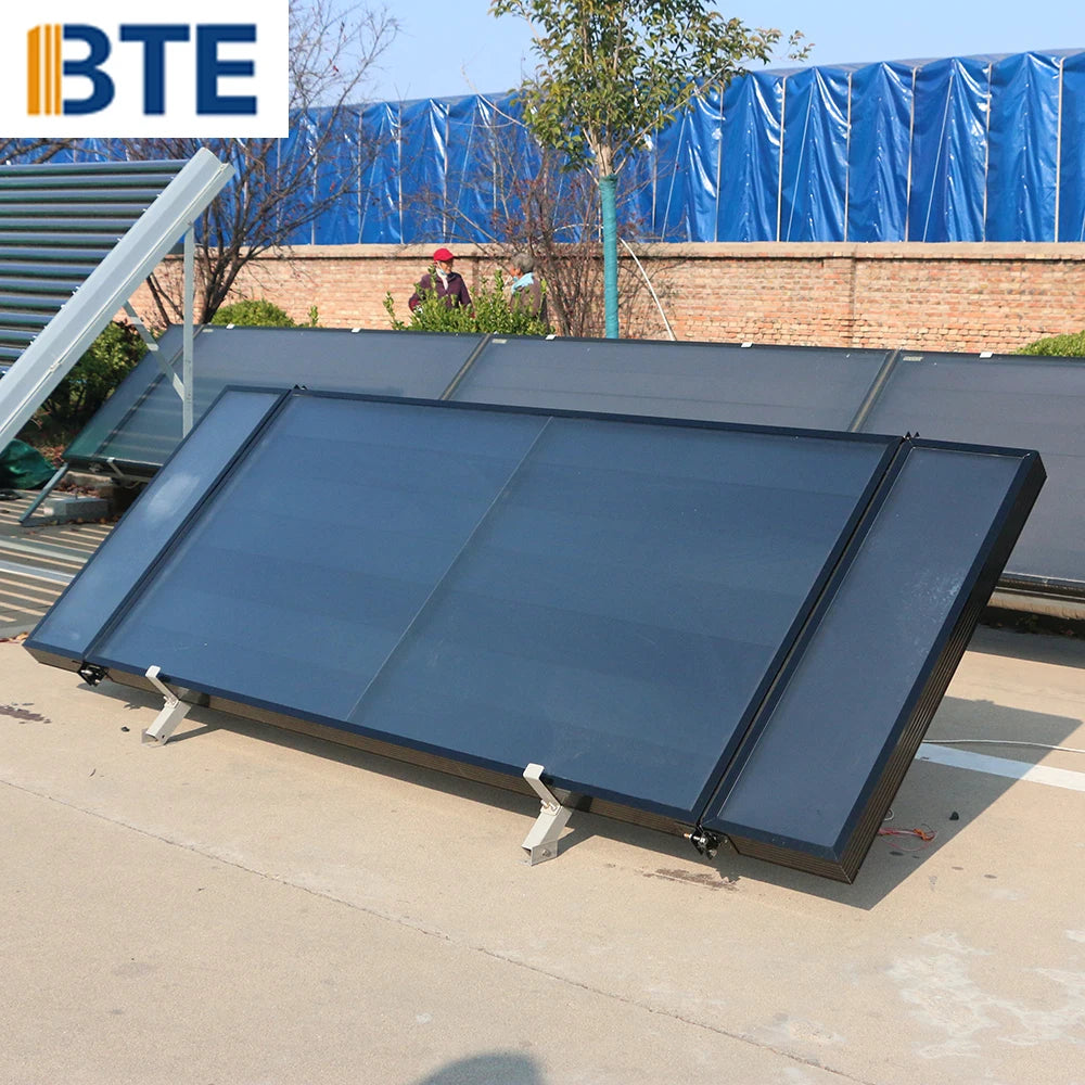 2000*1000*80mm Size Flat Plate Solar Water Heater Collector Clean Energy Heating System